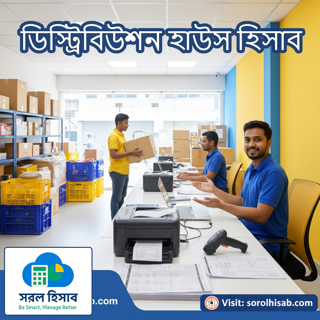 Distribution House and Courier Hub Management Software by Sorol Hisab